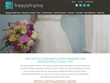 Tablet Screenshot of freezeframeit.com